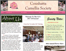 Tablet Screenshot of forum.coushattacamelliasociety.com